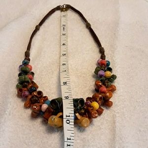 Handmade trinket necklace
